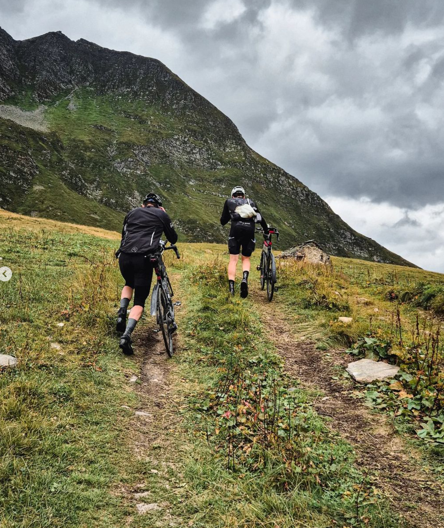 Hike-a-Bike with Dominik and Lorenz