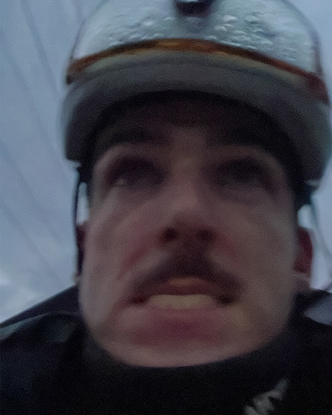 The beginning of a miserable night on the bike