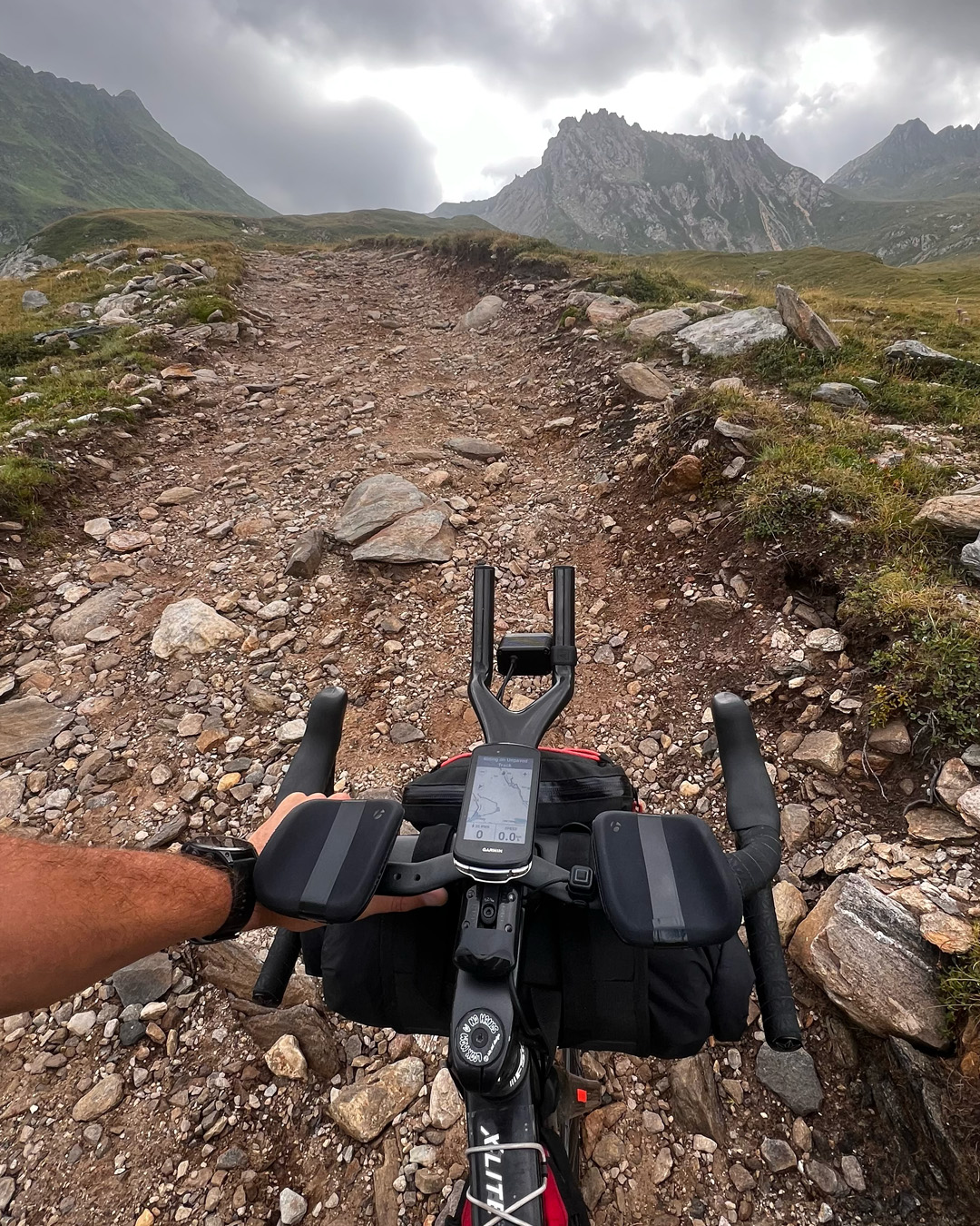 The hiking section