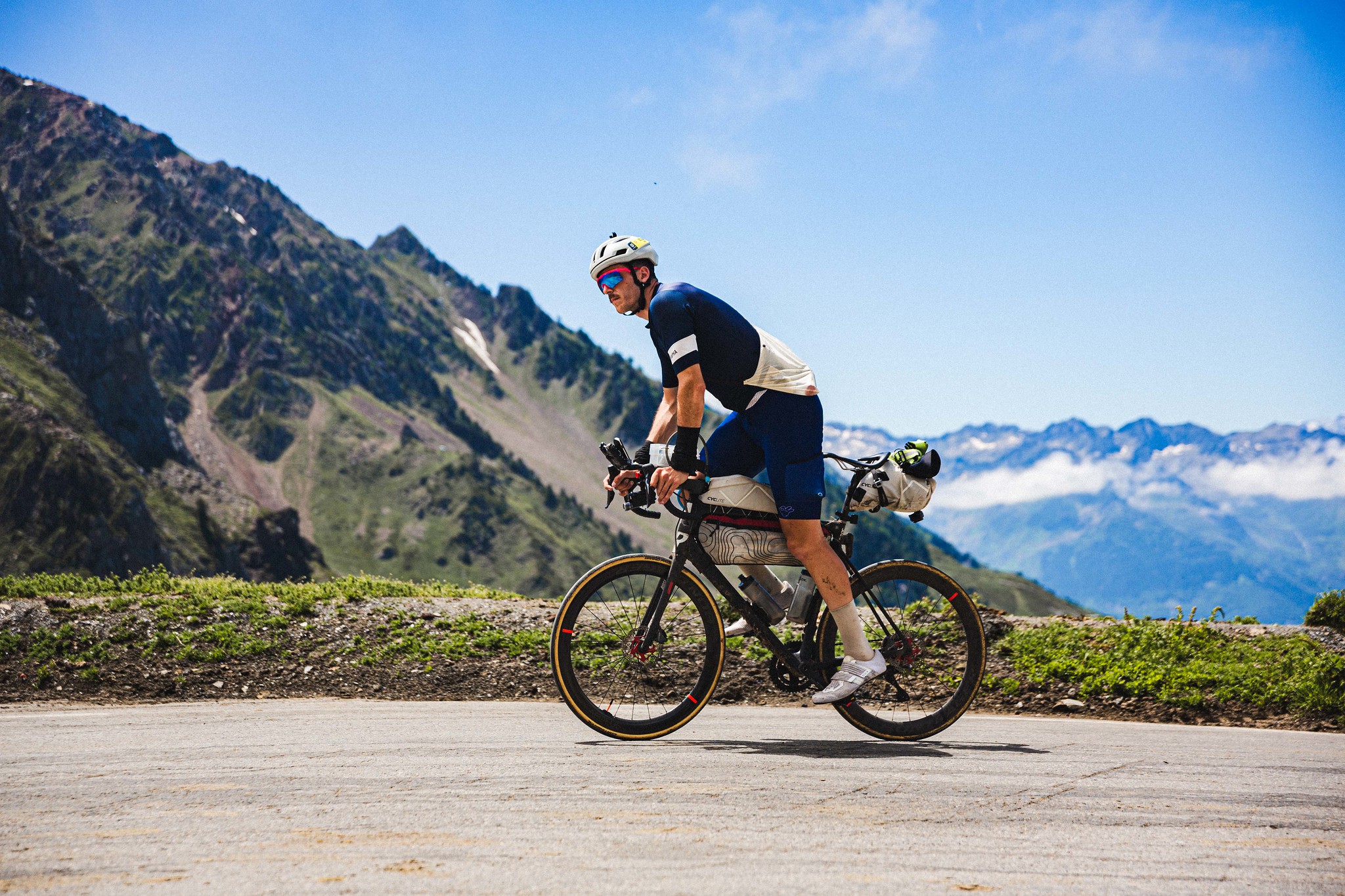Les derniers kilomètres avant le sommet du Tourmalet