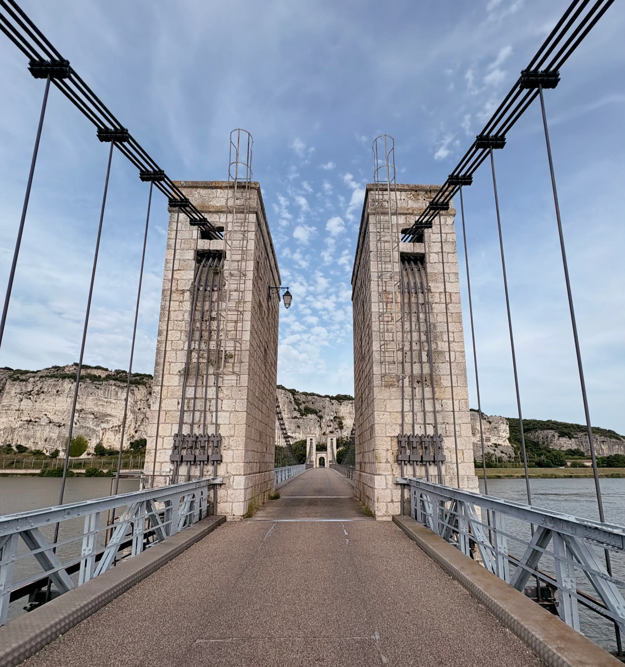 Crossing the Rhône
