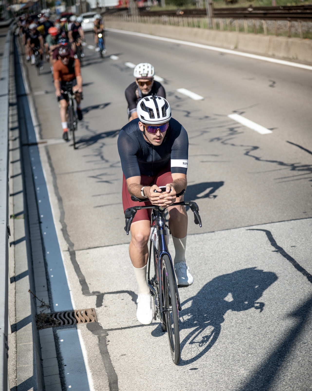Peu avant la traversée de Lugano