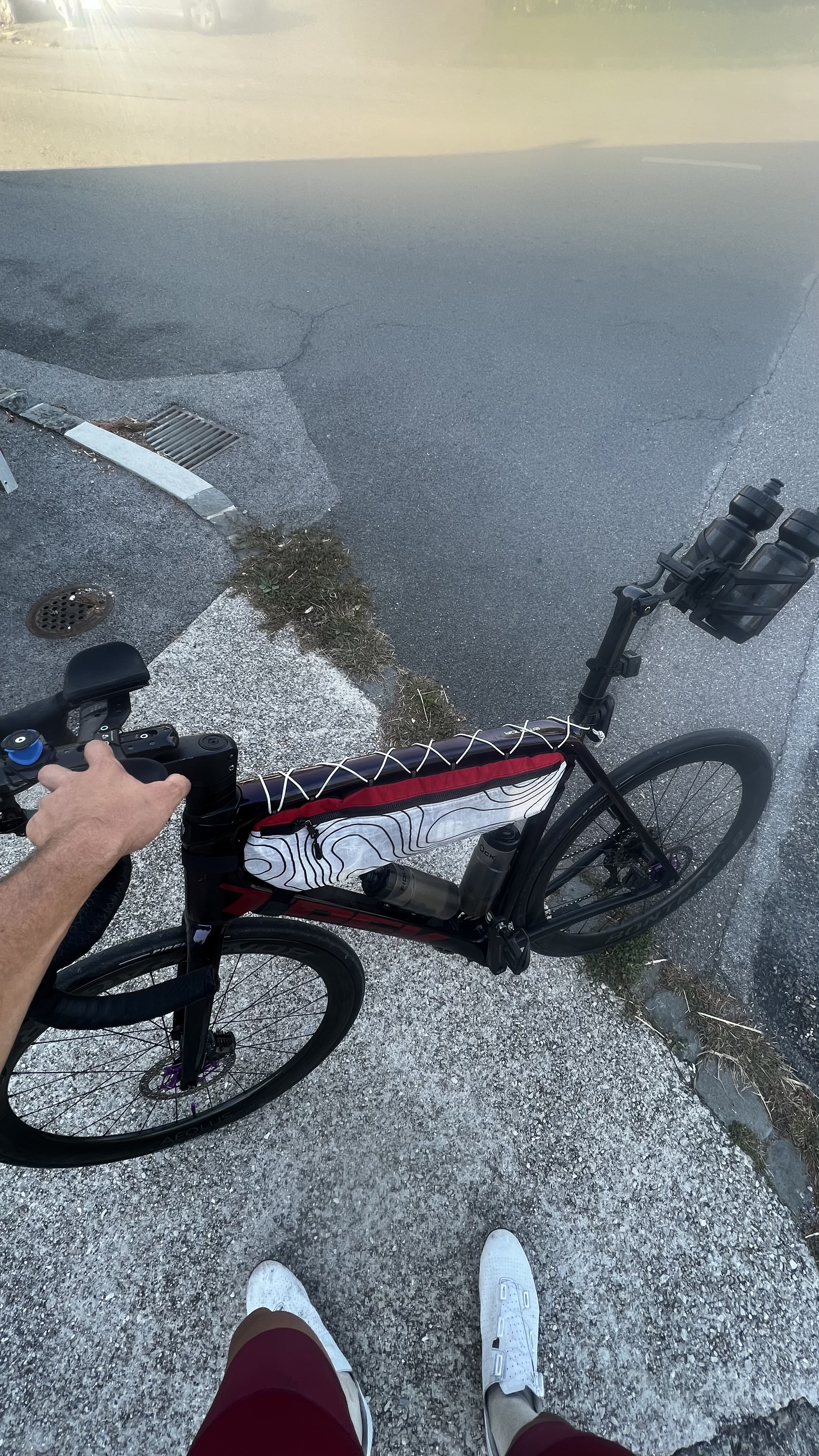 Mon vélo suite à la chute