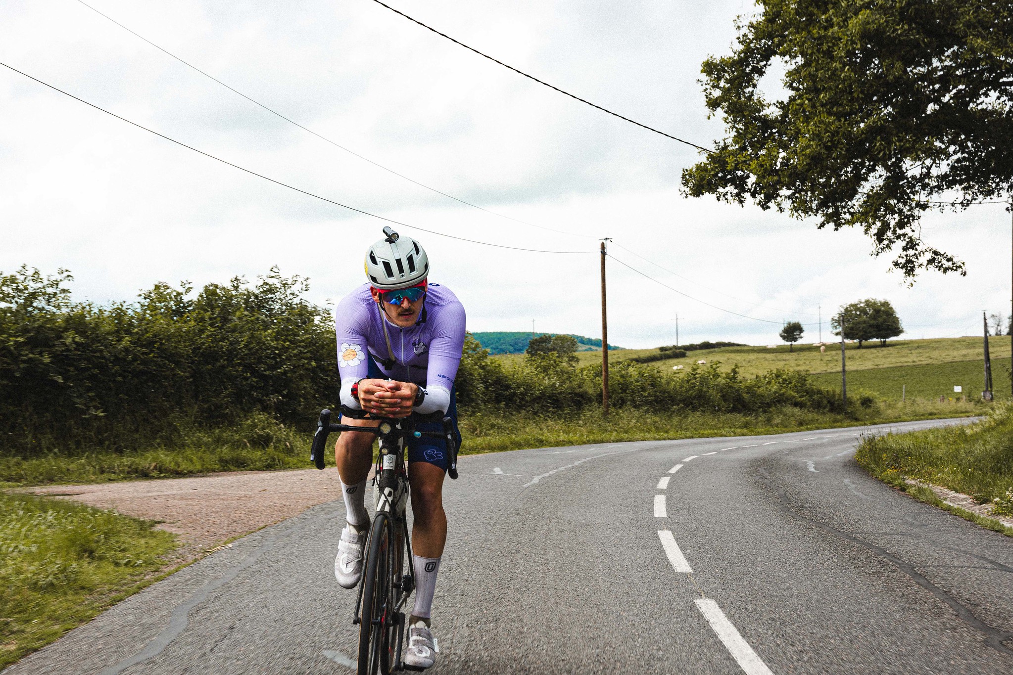 The last kilometers before Gueugnon